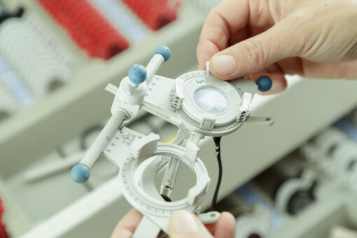 Optometrische Messung und Beratung